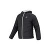 Nike Мужская черная пуховая куртка с капюшоном, умеренно стеганая, утепленная куртка DH2784-030