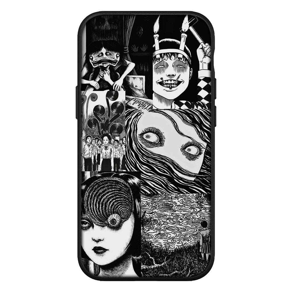 Чехол для iPhone 17 16 15 Xiaomi Poco Redmi Note 14 13 12 X Pro Max 9 16e Samsung Galaxy S25 S24 S23 OPPO Huawei Коллекция Tomie Junji Ito Чехол для телефона