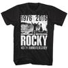 Rocky 40th Anniversary 3 Black T-Shirt