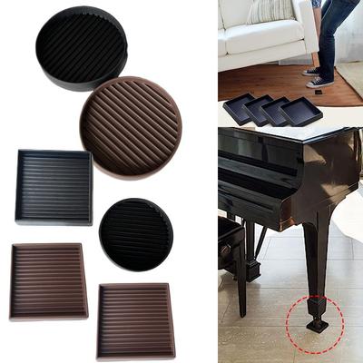 4 шт./компл., нескользящие подставки для мебели, резиновые стопоры для ножек стула, стопоры для дивана/стула/кровати