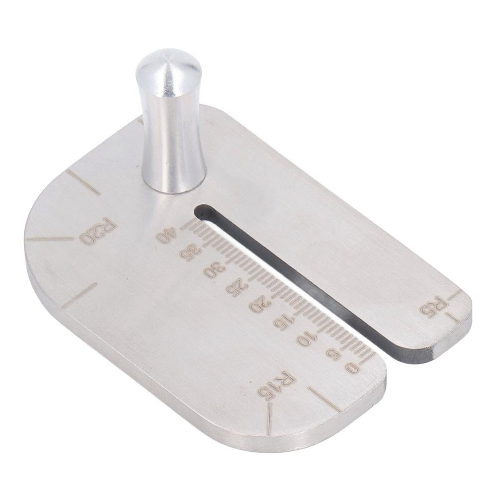 Auxiliary Chopper Leather Stitching Aid Stainless Steel Pricking Iron Aid For DIY Handicrafts