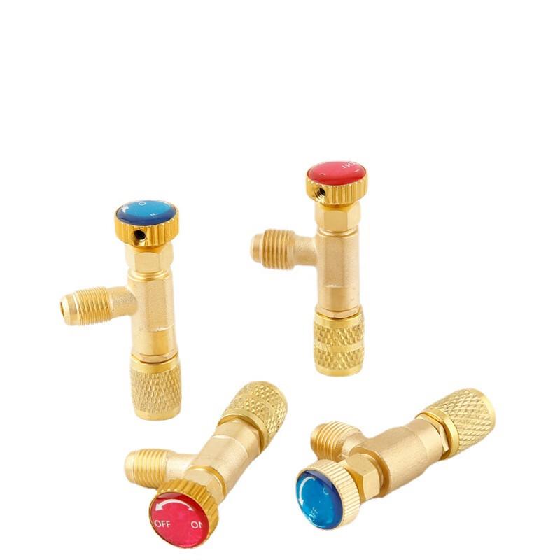 Refrigerant Charging Brass Safety Valve