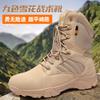 High Top Desert Boots Breathable Soft Bottom Outdoor Physical Training Boots Men's Spring and Autumn Wear-resistant Non-slip Tactical Boot