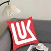 Fashion LLukoil Cushion Cover Elegant Comfort Pillowcase Sofa Bed Doublesided Printed Invisible Zipper Home Decor