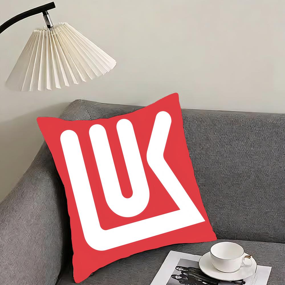 Fashion LLukoil Cushion Cover Elegant Comfort Pillowcase Sofa Bed Doublesided Printed Invisible Zipper Home Decor