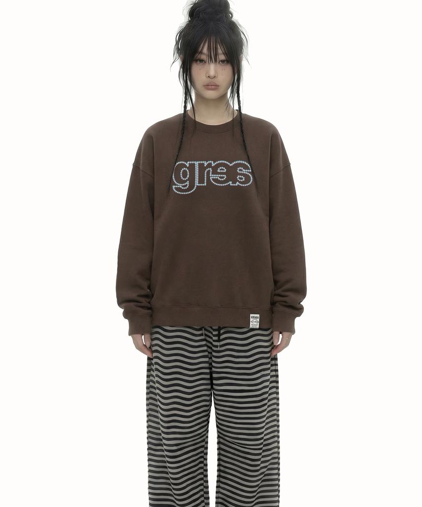GRAVER [Unisex] Star Line Sweatshirt_3Color