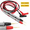 20A 1000V мультиметр тестовые головки игольчатый штифт цифровой мультиметр головка проволочная ручка комплект кабелей мультиметр вольтметр силиконовый тестер комплект