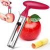 Apple Corer Stainless Steel Apple Pears Core Remover Tool Fruit Cutter Seeder Slicer Knife Kitchen Vegetable Tools