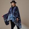 Shawl Women'S Versatile Thickened Blanket Cloak Cloak Jacket Warm Office Air Conditioning Quilt