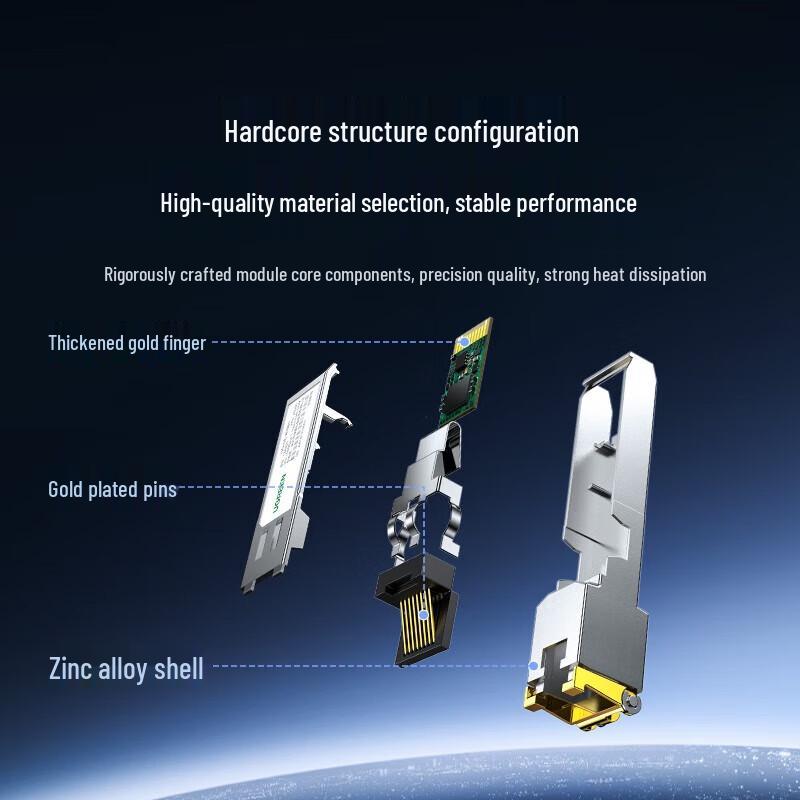 Ugreen SFP Gigabit Optical-to-Electrical RJ45 Module