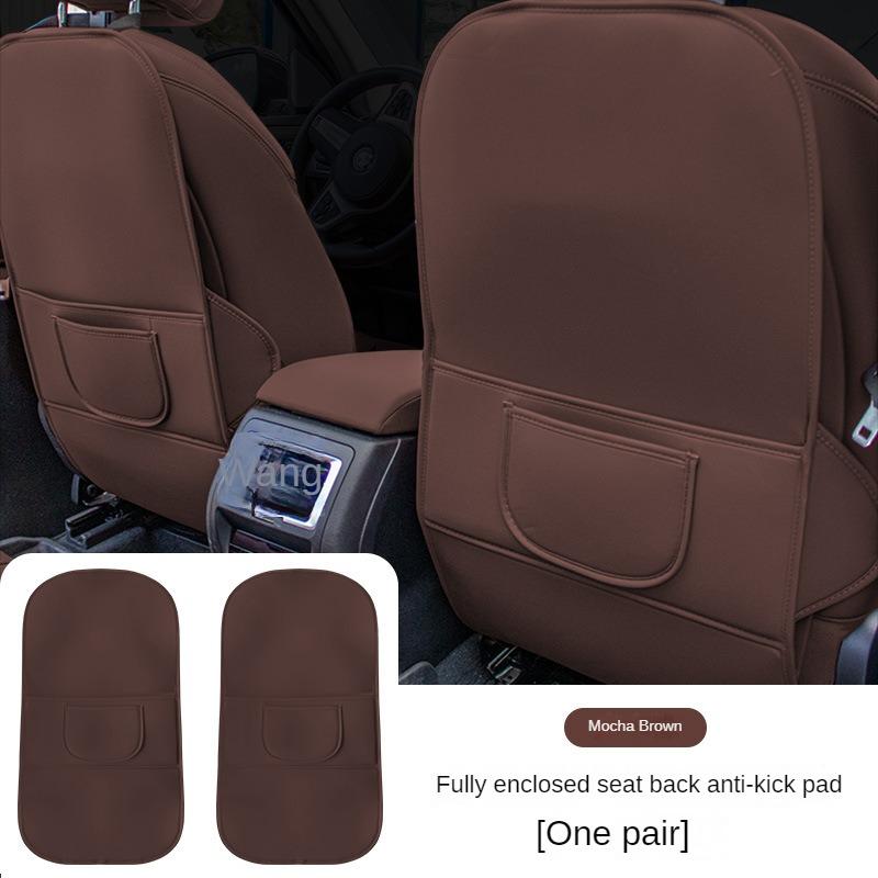 Car Seat Back Protector Cover For Children Universal Auto Backseat Anti Kick Pad Waterproof Kick Mat Backrest Protective Pad