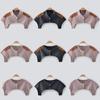 Keep Warm Back Protector Brace Plush Shoulder Pad Shoulder Warmer Wrap Shoulder Shawl  Universal