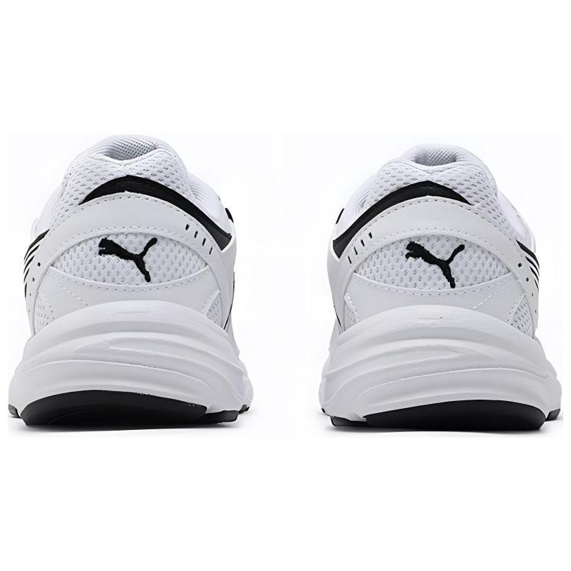 Puma Axis Удобные Мягкие Низкие Повседневные Городские Кроссовки для Бега Унисекс Белый Черный 368465-23