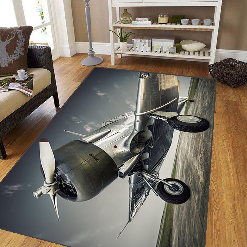 Industry Carpet for Living Room,Soft Flannel Rug for Bedroom ,Anti-Slip BATHROOM Mat, Baby Play Mat,large Aircraft Rug