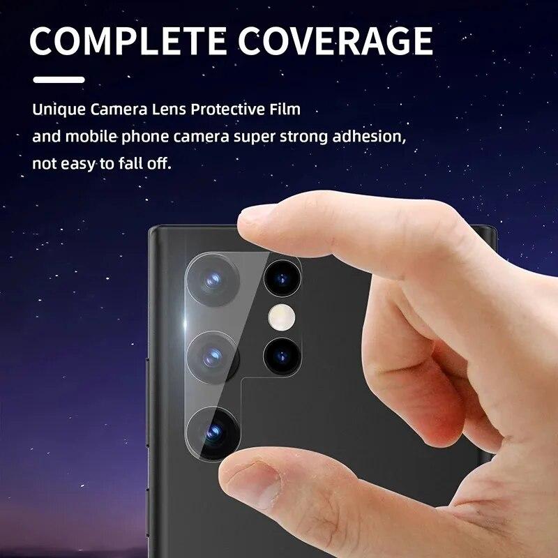 1-3 шт. Защита камеры HD для Samsung Galaxy S26Ultra Edge Pro S25Plus S24 S23 Защита от царапин Полное покрытие Объектив Закаленное стекло Пленка