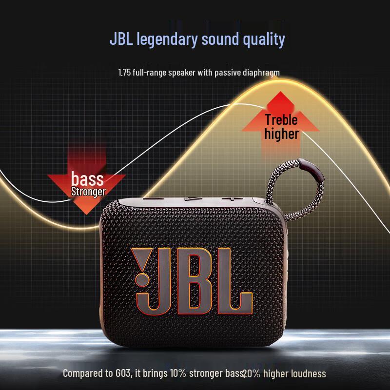 JBL GO4 Portable Bluetooth Speaker
