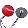 Round LED Turn Signals Light 12V Motorcycle 2inch Side Marker Lamp Rear Reflector Brake Lamp Taillight For Dirt Bike Cafe Racer