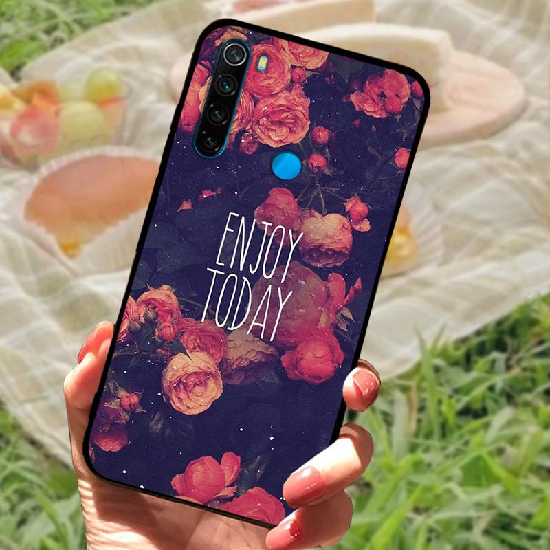 Чехол для телефона Xiaomi Redmi Note 8T Мягкий силиконовый чехол-бампер для Redmi Note 8 Pro Coque Note8 Мультяшное животное Fundas Оболочка