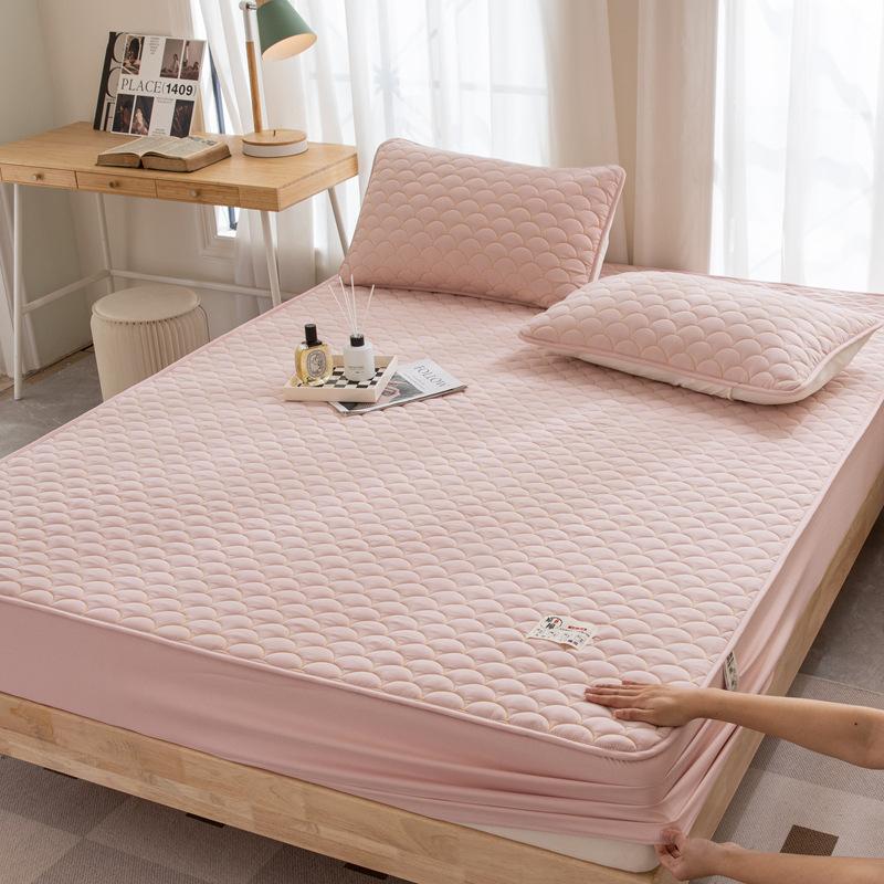 Простыня с набивкой из сырого хлопка для беременных и младенцев, матрас с вышивкой из соевого волокна и наматрасник с Simmons