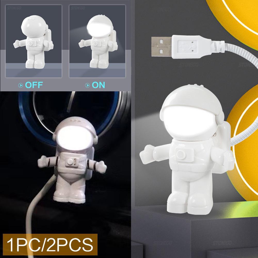1 шт., креативный космонавт, светодиодный гибкий USB-светильник, ночник, игрушка для ноутбука, ноутбука XYZ