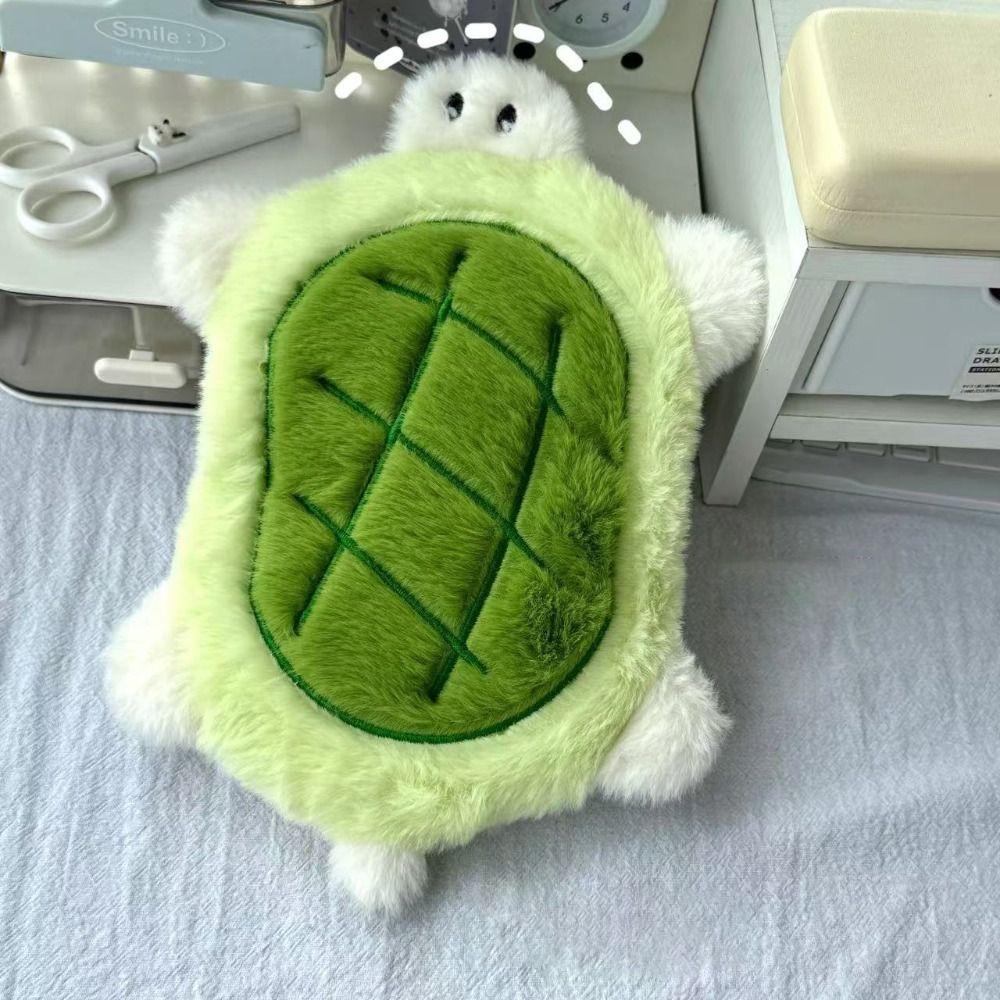 Little Turtle Pen Bag Large Capacity Stationery Organizer Cute Stationery Bag  Students