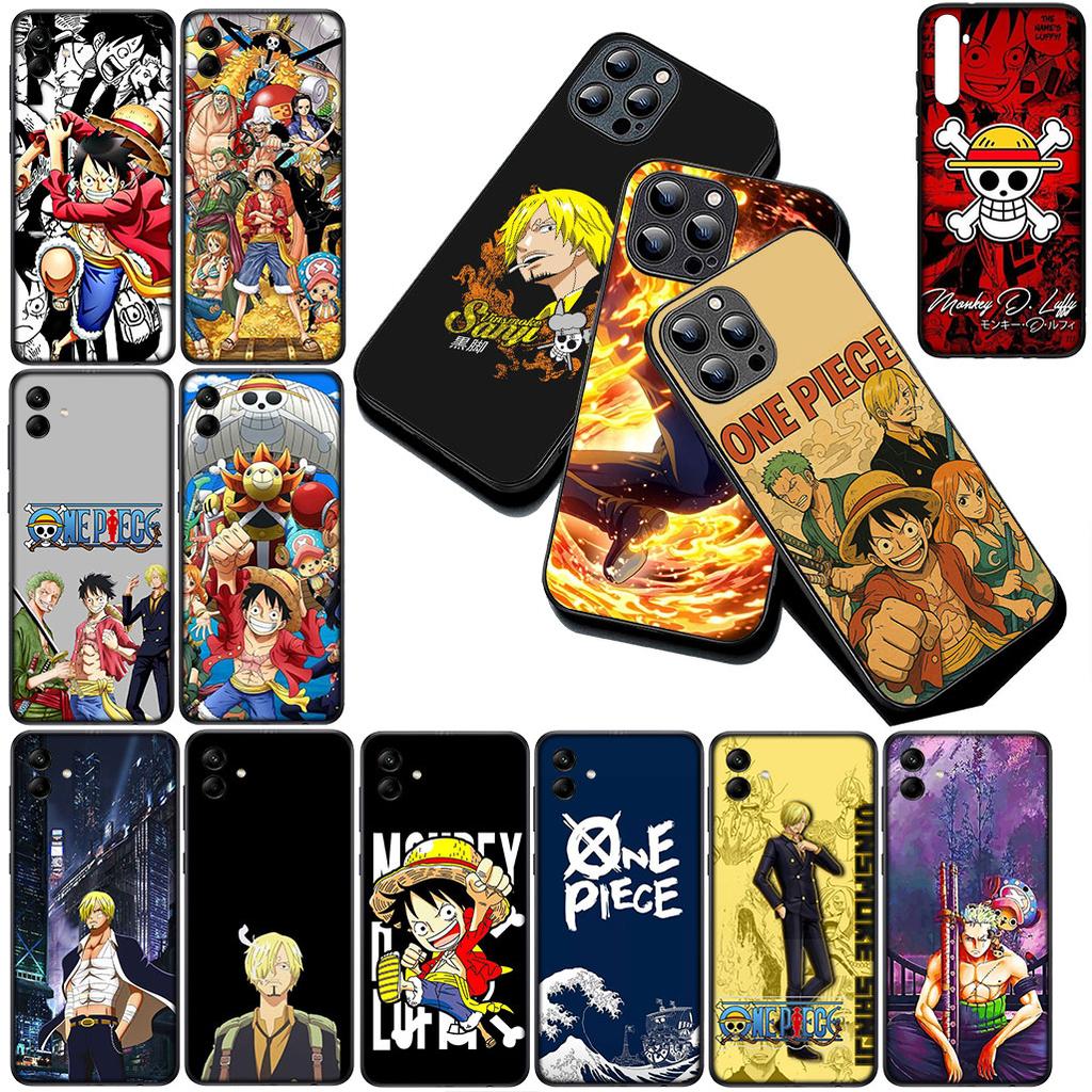 Cover for OPPO A80 A18 A16 A40 A17 A15 A38 A78 A79 A54 A57 A12 A60 4G 5G Casing Phone Case One Luffy Pieces Sanji Roronoa Zoro