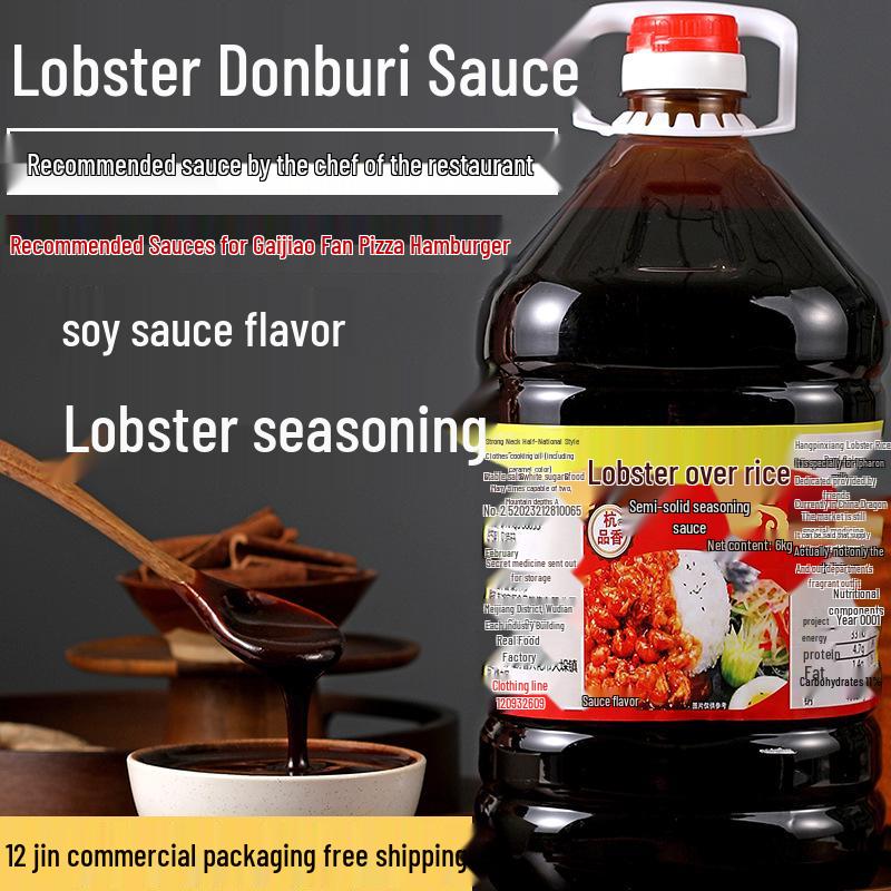 Authentic Spicy Crayfish Seasoning Sauce for Rice Bowls & Pizza