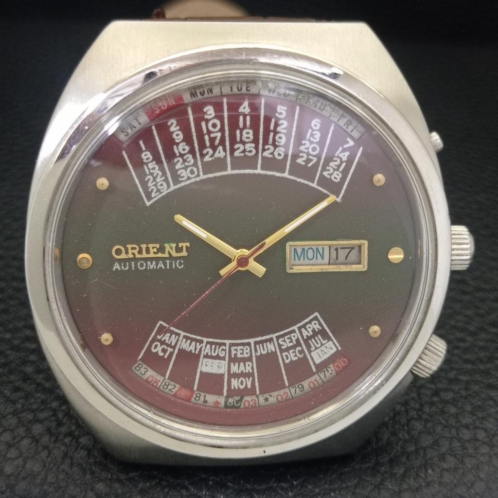 ВИНТАЖНЫЕ АВТОМАТИЧЕСКИЕ ЧАСЫ ORIENT 100 YEARS JAPAN MENS ОРИГИНАЛЬНЫЙ ЦИФЕРБЛАТ a703119-1 R213-a703119
