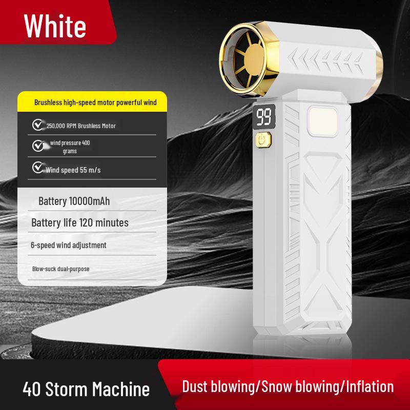 Портативный высокоскоростной ручной вентилятор и фен для кемпинга на открытом воздухе и удаления пыли