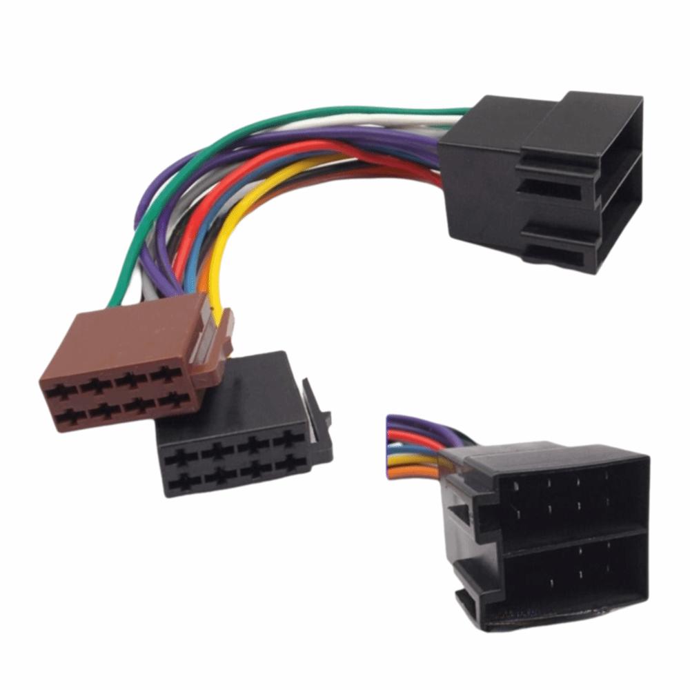 Lightweight Car Stereo Radio Cable Adapter Copper Wire Connector Harness Adapter Lightweight