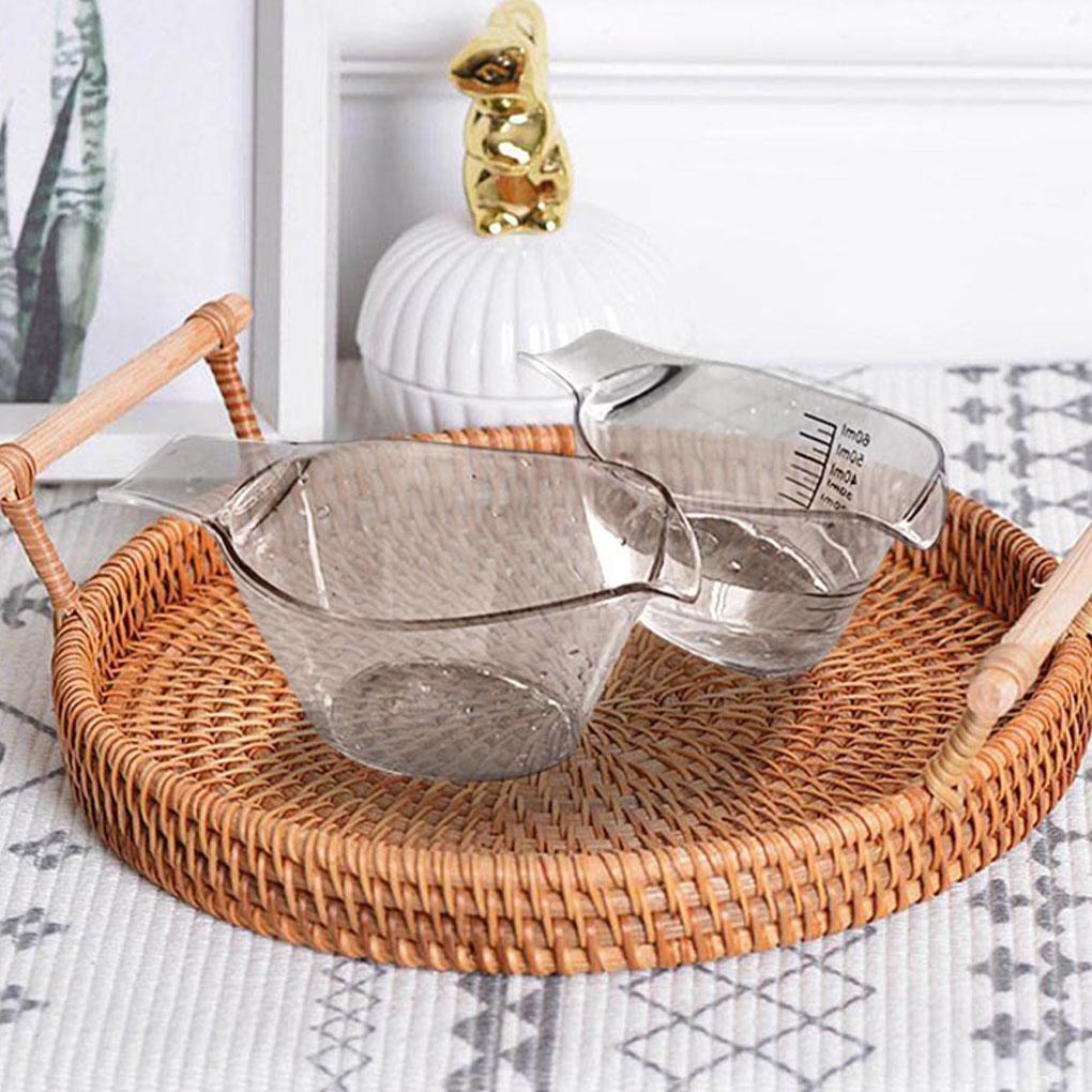 Clear Acrylic Measuring Cups With Large Numbers Durable And Easy To Read Liquid Measuring Cups