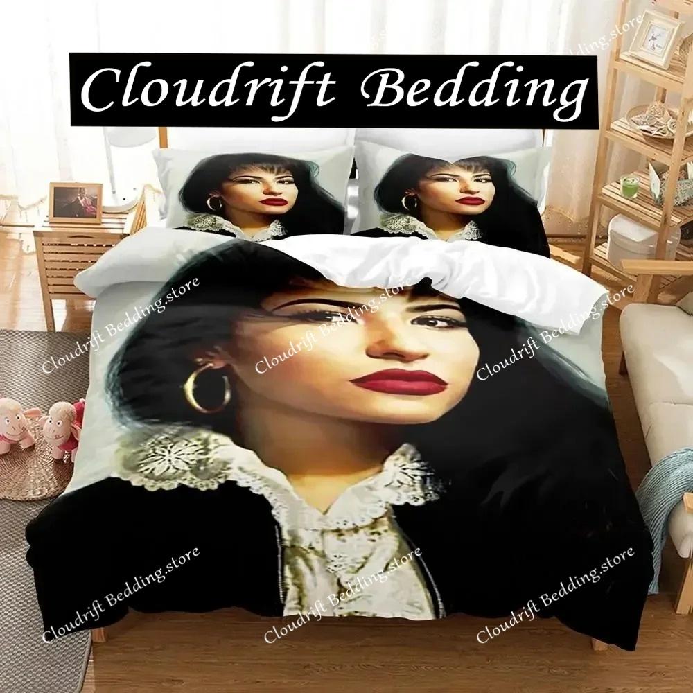 Selena Quintanilla Bedding Set Single Twin Full Queen King Size Bed Set Teenager Bedroom Sheet set Print 2026 New Quilt Cover