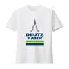 Deutz Fahr Logo Print T Shirt for Men Stylish and Comfortable  vintage Washed graphic Slightly Unisex Versatile homme Casual