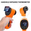 Ручной бесконтактный цифровой инфракрасный термометр Пирометр Аквариумный ЖК-лазерный термометр Открытый