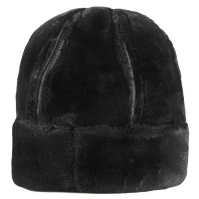 Мужская утолщенная теплая зимняя шапка для улицы, черная меховая, ветрозащитная, для снега, для лыж, красивая, теплая
