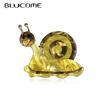 High Quality Cute Vivid Snail Brooches Women Handmade Arcylic Snail Insect Causal Safety Pins Jewelry Accessories