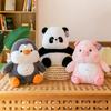Panda Cute Cartoon Penguin Pink Pig Plush Toys Dolls Girls Kids Gifts Birthday