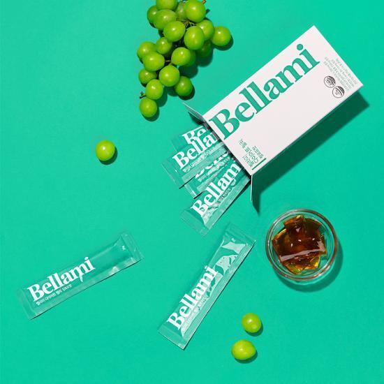 Желе Bellamy Diet со вкусом зеленого винограда 25г*14 пакетов (2 недели)