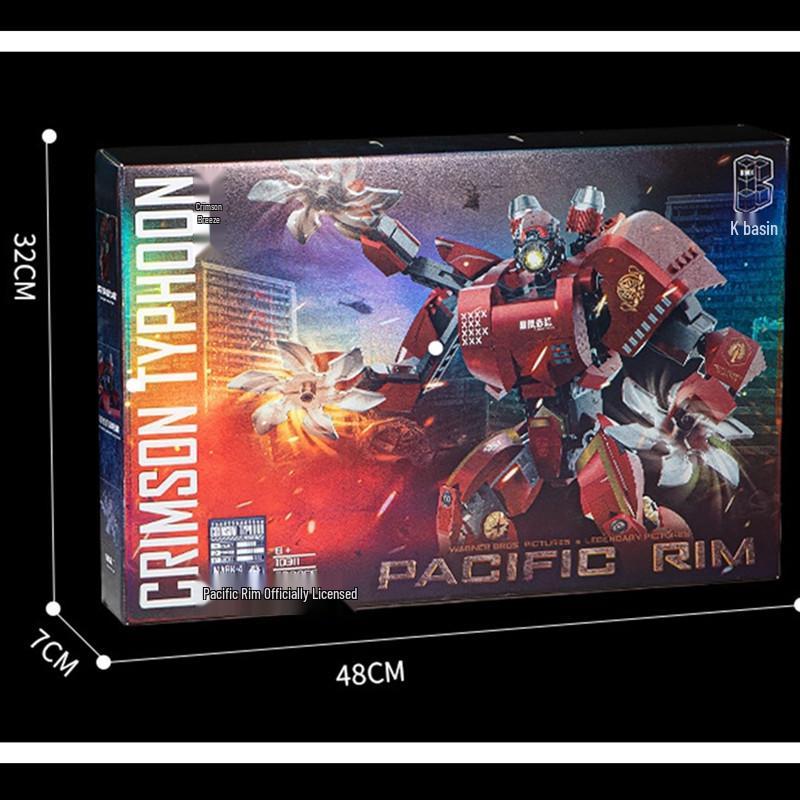 Оригинальный Тихоокеанский рубеж Gipsy Danger Меха Конструктор Игрушка Совместим с другими наборами