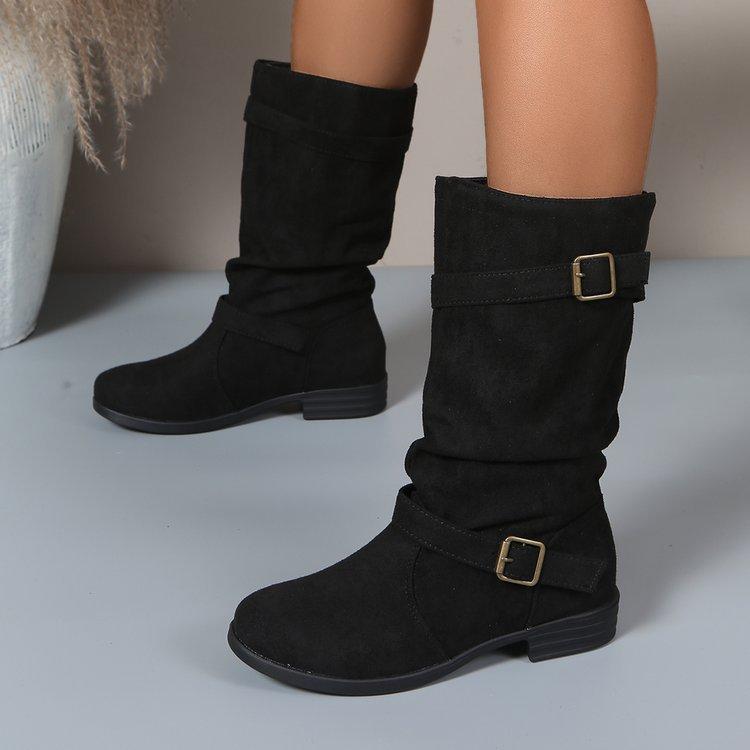 Женская мода Легкие Удобные Теплые Толстая подошва Удобные Нескользящие Амортизирующие Походные Спортивные Повседневные Ботинки Мартин