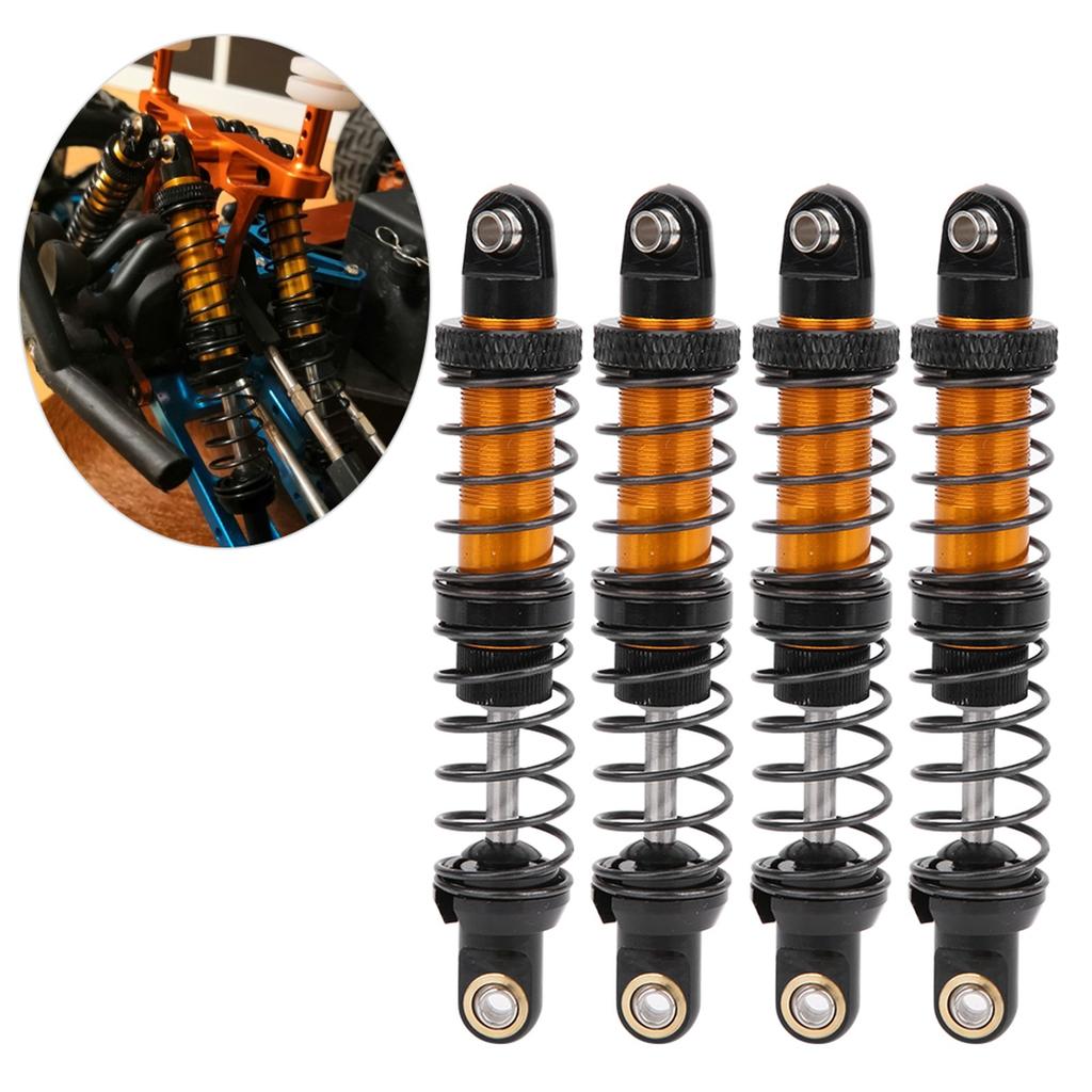 Масляная подвеска, амортизатор, стойки, демпфер, подходит для модели радиоуправляемой машины Tamiya CC01, аксессуар 80 мм