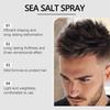 Men's sea salt styling spray hair fluffy lazy refreshing styling does not fall 1