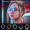 13inch RGB Led Selfie Ring Light With 0.5m 1.6m 2m Tripod Colorful 33cm Photographic Lighting With Remote Control For Youtube