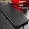 AMORUS For iPhone 17 Case Folio Flip Stand PU Leather Phone Cover