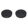 2PCS Electric Scooter Brake Pads Abrasion Proof Alloy Metal Smooth Braking Low Noise Cycling Pads Kit