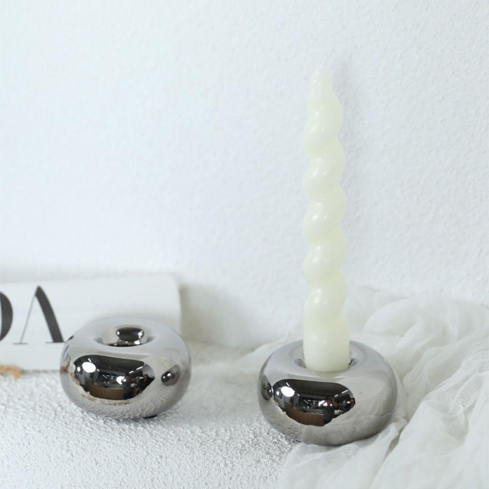 Ceramic Candle Holder Delicate Aroma Diffuser Tabletop Ornament Wax Melt Burner Home