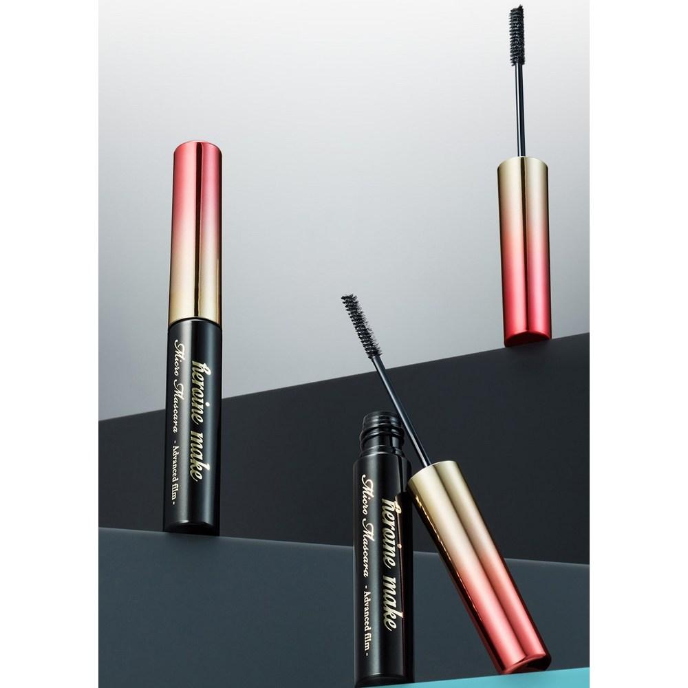 Kiss Me Тушь для ресниц Heroine Make Micro Mascara Advanced Film N 4,5 г, оттенок 01 Deep Black, 2 шт.
