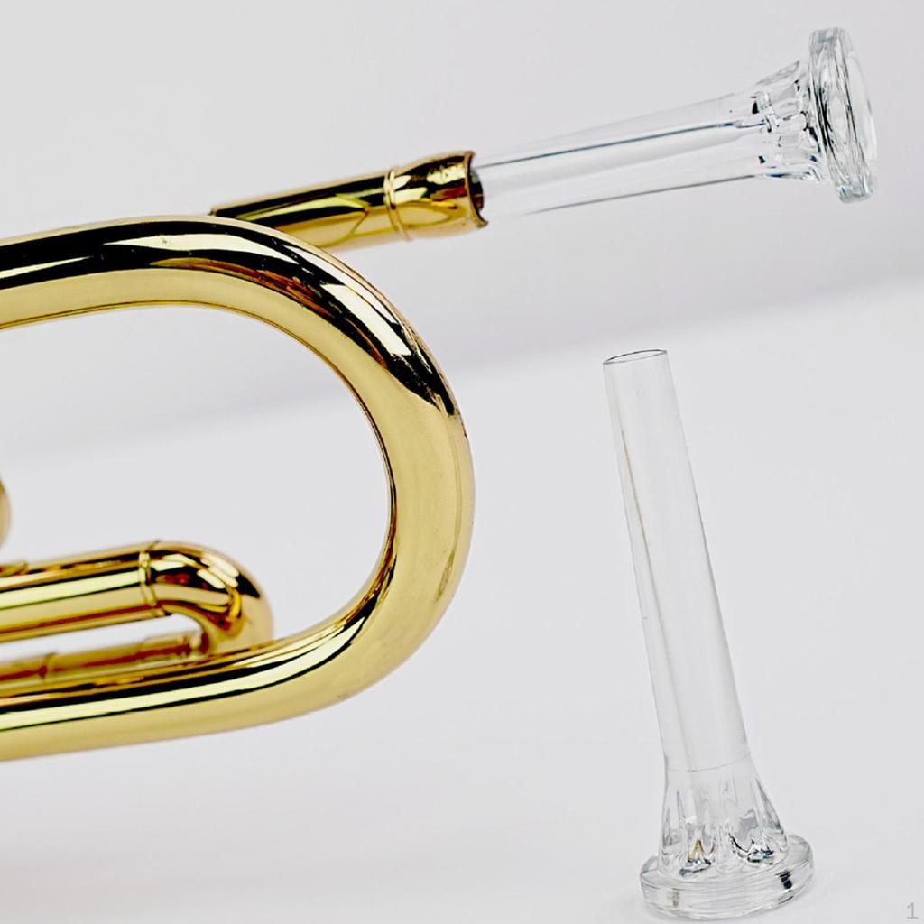 Trumpet Mouthpiece Acrylic Easy Clean Replacement Musical Instruments Accessories for