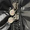 Moncler Мужская пуховая куртка MAYA, блестящая черная, размер XXL (6) Модель D2091403660568950