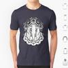 Floral Elephant Mandala T Shirt Men Women Kids   Elephant Floral Flowers Roses Mandala Black And White Fine Liner Dot Work